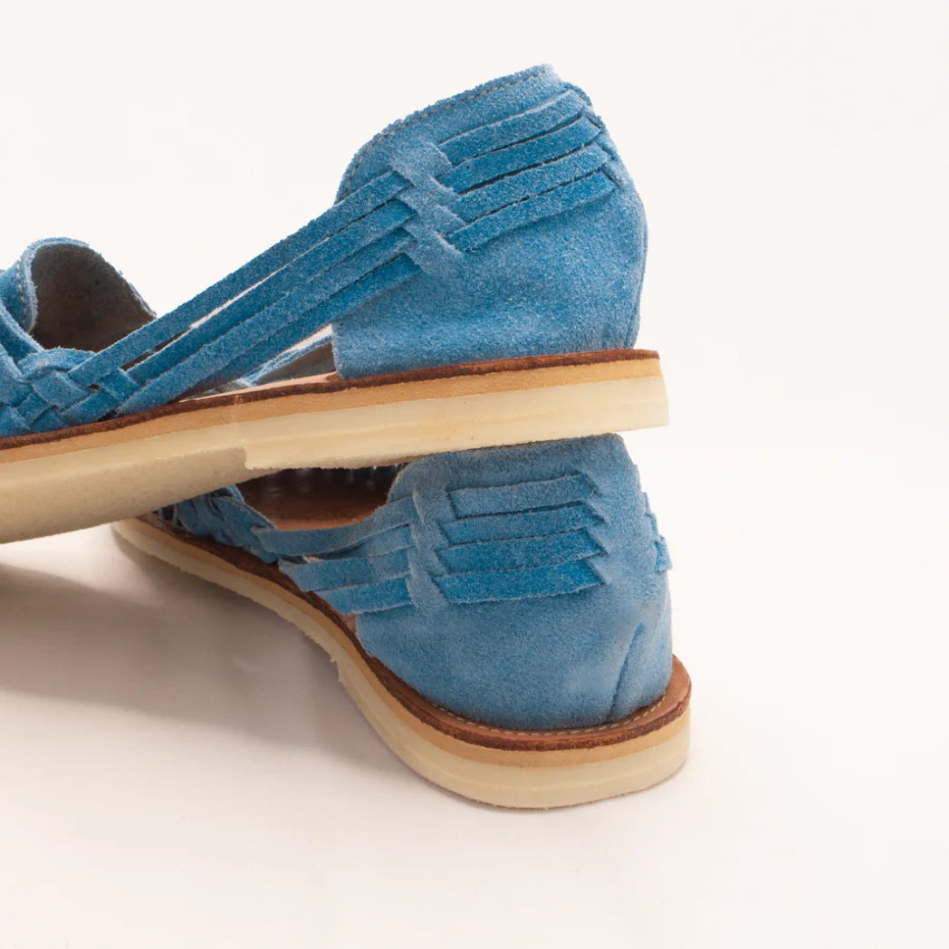 Mapache - Huaraches - Alegre Suede Baby Blue