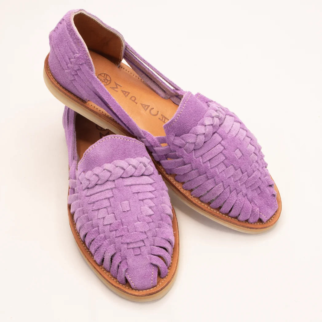 Mapache - Huaraches - Alegre Suede Lilas