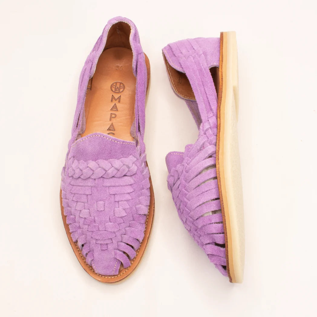 Mapache - Huaraches - Alegre Suede Lilas